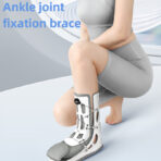 Medical ankle joint fixation brace ankle sprain instep fracture metatarsal foot support plaster shoes all-inclusive knob high-end model（JD215F） - Image 2