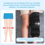 O/X Legs Correction Belt for Child,Knock Knee Correction for Correcting Bad Leg Posture,Pediatric Straighten Belt,Day and Night（JD005L） - Image 3