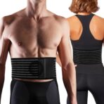Umbilical Hernia Belt for Women & Men -Abdominal Support Binder with Ventilation Compression Pad -Navel Ventral Epigastric Incisional and Belly Button Hernias Surgery Prevention Aid（JD002HB） - Image 2