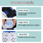 Orthopedic Knee Brace, Adjustable Full Leg Stabilizer Knee Orthosis Splint, Knee Support Brace for Women and Men（JD109KN） - Image 4