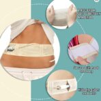 Breathable Peritoneal Dialysis Blet,Elastic PD Belt for Catheter Port Adjustable Belly Bands for Secure Stomach Peg G Feeding Tube Women Men(JD105OB) - Image 3