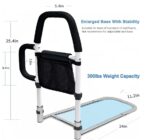 Bed Rails for Elderly Adults Safety,Bed Assist Rail for  with Dual Grab Handles for Easily Getting in & Out of Bed, Bed Rail with Storage Pocket, fits King, Queen, Full, Twin(JD102TB) - Image 7