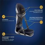 Medical Foot Ankle Night Splints Foot Recovery and Physical Rehabilitation Adjustable Plantar Fasciitis Night Splint（JD007F） - Image 6