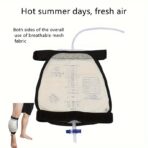 Breathable Mesh Drainage Bag Catheter Leg Bags,Drain Holder After Tummy Tuck,Nephrostomy Shower Bag for Urine Collection Bags Foley Urinary Catheter Stabilization Device（JD004OB） - Image 4