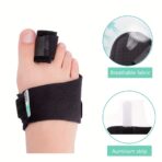 Bunion Corrector for Men and Women Metatarsal Pad Big Toe Separator for Bunions and Hallux Valgus, Silicone, for overlapping toes, reducing friction（JD007T） - Image 4