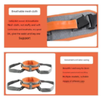 Patient Aid Gait Belt with Handles,Transfer Belt With Leg Loops,Lift Assist Strap for Elderly Physical Therapy, Rehabilitation With Release Buckle(JD112TB) - Image 4