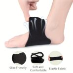 Foot Arch Support Brace Wrap Corrector for Flatfeet compression sleeve strap Arch support braces gel pads（JD009T） - Image 5