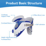Adjustable Neck Stretcher Collar for Home Traction Spine Alignment Cervical Neck Traction Device(JD021C)) - Image 7