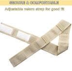 Breathable Peritoneal Dialysis Blet,Elastic PD Belt for Catheter Port Adjustable Belly Bands for Secure Stomach Peg G Feeding Tube Women Men(JD105OB) - Image 5
