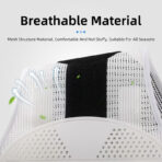 Adjustable Spinal Support Belt for Men,Women Lumbar Support Lower Back Brace,Waist Support for Pain Relief Herniated Disc, Sciatica, Scoliosis(JD113B) - Image 4