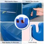 Bedridden Patient Turning Device,Multifunctional Turning Pillow PU Leather Anti-Bedsore,Waterproof Paralyzed Bed Shift Nursing Products Helping The Elderly Turn Over Pillow(JD130TB) - Image 4
