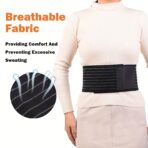 Umbilical Hernia Belt for Women & Men -Abdominal Support Binder with Ventilation Compression Pad -Navel Ventral Epigastric Incisional and Belly Button Hernias Surgery Prevention Aid（JD002HB） - Image 4