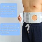 Ostomy Belt for Hernia Support,Adjustable Medical Abdominal Stoma Band, Breathable Colostomy and Ileostomy Belt Covers for Women and Men（JD104OB） - Image 7