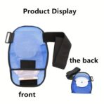 Waterproof Ostomy Bag Cover Belt,Adjustable Colostomy Bag for Patients Women Men, Washable Stoma Band for Hernia Support(JD002OB) - Image 2