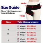 Hip Support Groin Brace - Hamstring Compression Wrap Sciatica Relief Brace for Sciatica, Labrum Tear, Thigh, Groin Strain - Hip Brace for Men or Women（JD003SH） - Image 4