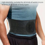 Adjustable Umbilical Hernia Belt for Women and Men with Hernia Support Pad ersonalized Fit, Breathable Back Support, For Left/Right Sides（JD004HB） - Image 2