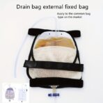 Breathable Mesh Drainage Bag Catheter Leg Bags,Drain Holder After Tummy Tuck,Nephrostomy Shower Bag for Urine Collection Bags Foley Urinary Catheter Stabilization Device（JD004OB） - Image 5