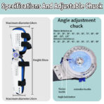 Orthopedic Knee Brace, Adjustable Full Leg Stabilizer Knee Orthosis Splint, Knee Support Brace for Women and Men（JD109KN） - Image 5