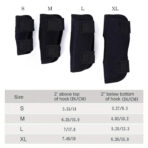 Dog Short Leg Knee Brace Support Recovery Sleeve Neoprene OEM Orthopedic Dog Knee Brace for ACL Back Front Leg(JD001DC) - Image 6