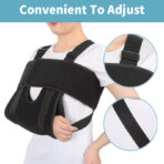 Adjustable Arm Sling for Men and Women, Rotator Cuff Shoulder Brace Supports Including Tear, Fracture, Dislocation,Post Surgery, Shoulder Immobilizer Fits Left and Right Arm (JD010AS)) - Image 6