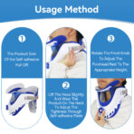 Adjustable Neck Stretcher Collar for Home Traction Spine Alignment Cervical Neck Traction Device(JD021C)) - Image 6