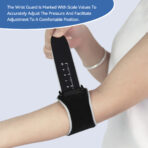 Elbow Brace for Tennis & Golfer's Elbow,Adjustable Elbow Strap for Tendonitis Pain Relief,Arm Support Elbow Wraps with Compression Pad (JD013E) - Image 6