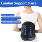 Adjustable Spinal Support Belt for Men,Women Lumbar Support Lower Back Brace,Waist Support for Pain Relief Herniated Disc, Sciatica, Scoliosis(JD113B) - Image 5