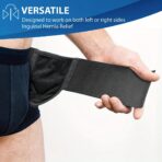 Inguinal Hernia Support Belt for Men Women,Single Side Hernia Belt for Groin Pain Relief, Adjustable Waist Strap Hernia Support Truss with Removable Compression Pads （JD001HB） - Image 5