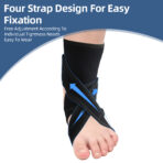 Adjustable Ankle Support Drop Foot Brace for Achilles Tendonitis Relief（JD015A） - Image 5
