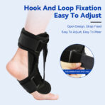 Adjustable Plantar Fasciitis Night Splint Foot Brace Ankle Support and Orthotic Correction Device for Foot Drop（JD031A） - Image 6