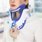 Adjustable Neck Stretcher Collar for Home Traction Spine Alignment Cervical Neck Traction Device(JD021C)) - Image 3