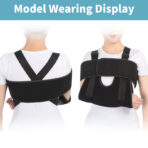 Adjustable Arm Sling for Men and Women, Rotator Cuff Shoulder Brace Supports Including Tear, Fracture, Dislocation,Post Surgery, Shoulder Immobilizer Fits Left and Right Arm (JD010AS)) - Image 7