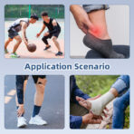 Adjustable Ankle Support Drop Foot Brace for Achilles Tendonitis Relief（JD015A） - Image 7