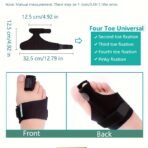 Bunion Corrector for Men and Women Metatarsal Pad Big Toe Separator for Bunions and Hallux Valgus, Silicone, for overlapping toes, reducing friction（JD007T） - Image 6