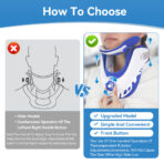 Adjustable Neck Stretcher Collar for Home Traction Spine Alignment Cervical Neck Traction Device(JD021C)) - Image 4