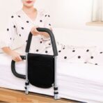 Bed Rails for Elderly Adults Safety,Bed Assist Rail for  with Dual Grab Handles for Easily Getting in & Out of Bed, Bed Rail with Storage Pocket, fits King, Queen, Full, Twin(JD102TB) - Image 2