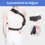 Breathable Mesh Arm Sling for Men and Women,Shower Bath Sling,Shoulder Brace Support for Mild Forearm and Elbow Injuries(JD009AS) - Image 5