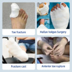 Offloading Post Op Shoe Forefoot Orthowedge Shoes for Broken Toe Surgery Light Weight Medical Orthopedic Shoes（JD002F） - Image 7