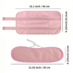 Castor Oil Pack Wrap for Stomach,Adjustable Belt Leakproof Castor Oil Bag, Reusable Essential Oil Care Body Wraps for Stomach（JD001OB） - Image 4