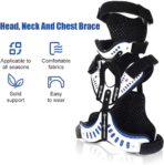 Cervical Thoracic Orthosis, Adjustable Head Neck Chest Thoracic Halo Brace, Open Design, Adjustable Size, Support Decompression, Free Disassembly, for Spine Correction and Neck Care(JD019C)) - Image 7