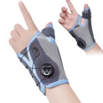 Adjustable Knob Wrist Brace with Spica Splint,Thumb Stabilizer Right Hand for Pain Relief,Thumb Support Brace for Arthritis, Tendonitis,Sports Injuries(JD202W)