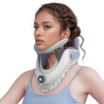 Adjustable Cervical Neck Traction Stretched Device Neck Pain Relief 3 Layer Air Inflatable Cervical Traction Device (JD018C)