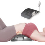 Back Stretcher for Lower Back Pain Relief,Lumbar Back Cracker for Herniated Disc, Sciatica, Scoliosis,Back Support Massager Spine Decompression(JD060B)