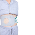 Ostomy Belt for Hernia Support,Adjustable Medical Abdominal Stoma Band, Breathable Colostomy and Ileostomy Belt Covers for Women and Men（JD104OB）