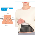 Umbilical hernia belt abdominal support belt pressure pad, suitable for men and women, suitable for postpartum and postoperative（JD005HB） - Image 5
