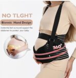 Three Piece Pregnancy Belly Band Set,Maternity Belly Support Band for Pregnant Women Mid and Late Trimester,Adjustable Belly Belt for Enhanced Support(JD105PB) - Image 6
