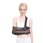 Breathable Mesh Arm Sling for Men and Women,Shower Bath Sling,Shoulder Brace Support for Mild Forearm and Elbow Injuries(JD009AS)