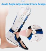 Orthopedic Knee Brace Ankle Foot Orthosis, Adjustable Full Leg Stabilizer Knee Orthosis Splint, Knee Support AFO Brace for Women and Men（JD110KN） - Image 3