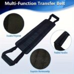 Patient Transfer Nursing Sling for Elderly,Safety Lifting Strap Aids Home Care Transfer Belt,Bed Assist Handle Back Lift Mobility Belt（JD113TB） - Image 2