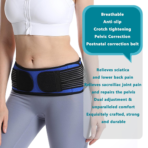 acroiliac Girdle for Back Pain Women and Men – Belt Si Relieves Sciatic Nerve, Leg and Sacrum, Lumbar, Pelvis and Back – Belt Si Joint Dysfunction（JD017PS） - Image 2